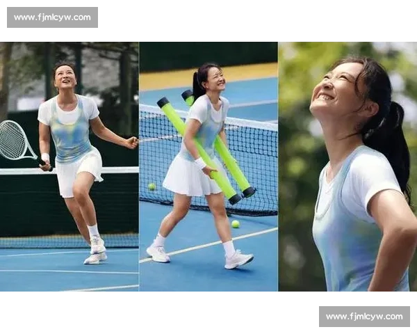 贾玲汪顺网球场燃爆！高马尾短裙造型掀起青春风暴